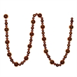 Vickerman 9' Plastic Assorted Christmas Ball Ornament Garland in Copper