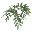 Vickerman 6' Artificial Smilax Deluxe Tree with Rattan Basket in Green