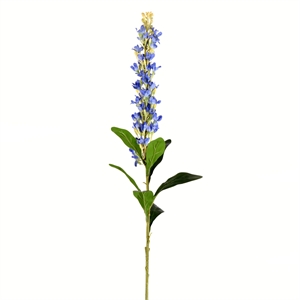 Vickerman 37&quot Fabric Artificial Hyacinth Stem in Blue (Set of 3)
