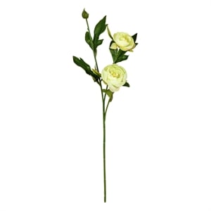 Vickerman 16&quot Fabric Artificial Peony Spray in Lime Green (Set of 6)