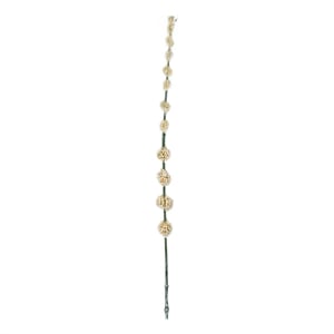 Vickerman 29.5&quot Plastic Artificial Pom Pom Spray in Green (Set of 6)