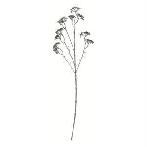 Vickerman 25&quot Plastic Artificial Patrinia Spray in Brown/White (Set of 6)