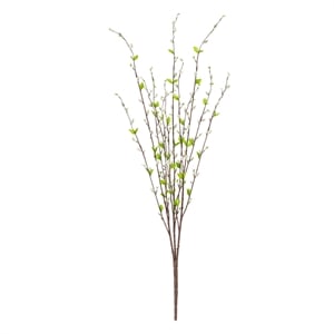 Vickerman 36&quot Contemporary Fabric Artificial Pussy Willow Bush in Gray