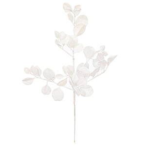 Vickerman 25&quot White Artificial Dogwood Snowy Spray. 3 per bag.