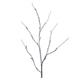 Vickerman 8' Brown Frosted Twig Tree. Warm White 3mm Wide Angle LED lights