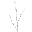 Vickerman 4' Brown Frosted Twig Tree Grove. Warm White LED lights. 5 Piece Set