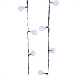 Vickerman 100 Light Warm White LED Indoor/Outdoor 8 Function Cherry Light Set