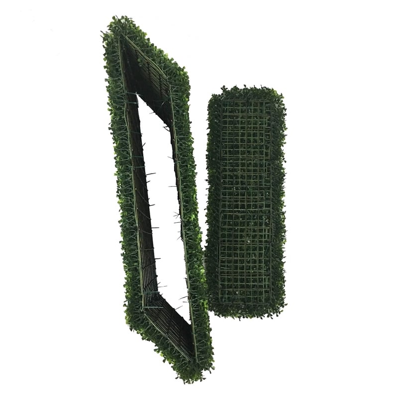 Vickerman Artificial Green Boxwood Hedge.