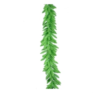 Vickerman 9'x14&quot Lime Fir Garland 250T