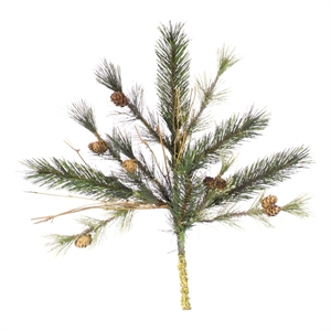 Vickerman 18&quot Mixed Country Pine Spray 12T Pk/4