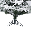 Vickerman Plastic Artificial Christmas Tree with 1743 PVC Tips in Green