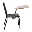 NPS Modern Wood Tablet Right Arm For 8200 Series Stack Chair in Gray Nebula