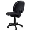 NPS Comfort Task Chair Fabric Padded 18-22 Inches Adjustable Height Black
