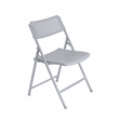 NPS Airflex Series premium Polypropylene Folding Chair Platinum 4PK