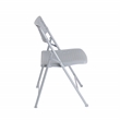 NPS Airflex Series premium Polypropylene Folding Chair Platinum 4PK