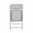 NPS Airflex Series premium Polypropylene Folding Chair Platinum 4PK