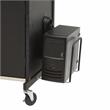 Oklahoma Sound PRC Series Metal Jumbo Plus Presentation Cart in Black