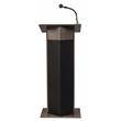 Oklahoma Sound Power Plus Lectern and Rechargeable Battery in Ribbonwood Brown