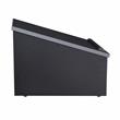 Oklahoma Sound 20 Series Modern Wood Tabletop Lectern in Black