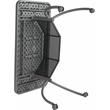 Oklahoma Sound Modern Plastic Teacher's WorkPod Desk in Charcoal Slate