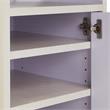 Oklahoma Sound PRC Series Metal Premium Plus Presentation Cart in Ivory/Black