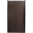 Oklahoma Sound Vision Modern Wood Non-Sound Lectern in Ribbonwood Brown