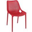 Aron Living Nami Dining Chair in Red (Set of 4)