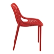 Aron Living Nami Dining Chair in Red (Set of 4)