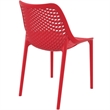 Aron Living Nami Dining Chair in Red (Set of 4)