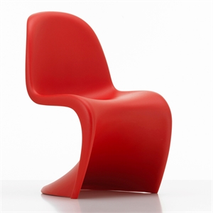 Aron Living Wave Chair in Red