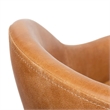 Aron Living Atlas Dining Chair in Tan Faux Leather