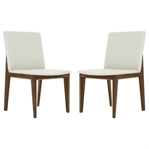 Aron Living Loom Dining Chair in Walnut (Set of 2)
