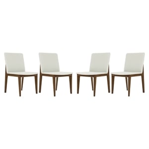 Aron Living Loom Dining Chair in Walnut (Set of 4)