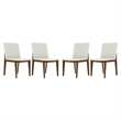 Aron Living Loom Dining Chair in Walnut (Set of 4)