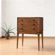 Aron Living  H Solid Wood Chest Of Drawers in Walnut