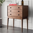 Aron Living  H Solid Wood Chest Of Drawers in Walnut
