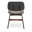 Aron Living Charlie Dining Chair in Charcoal Gray