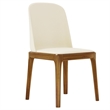 Aron Living Oliver Dining Chair in Walnut (Set of 2)