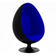 Aron Living Easter Egg Chair in Blue & Black