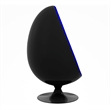 Aron Living Easter Egg Chair in Blue & Black