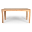 Aron Living Rimini Dining Table in Light Walnut 5.3 ft
