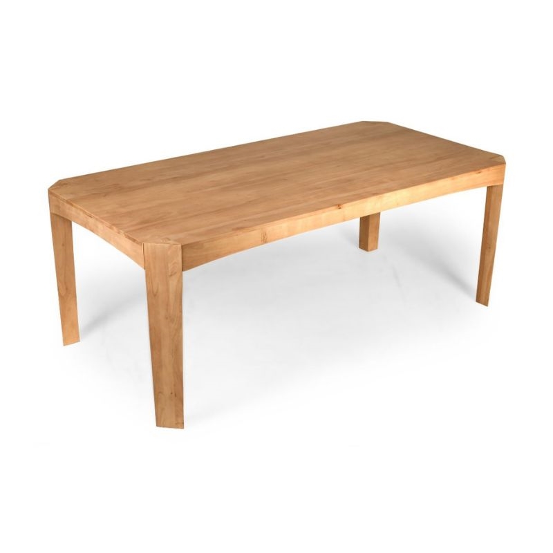 Aron Living Rimini Dining Table in Light Walnut 5.3 ft