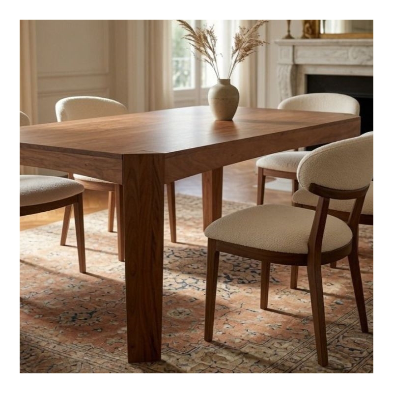 Aron Living Rimini Dining Table in Oak 6.6 ft