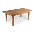 Aron Living Capri Extendable Dining Table in Walnut 5.3 ft