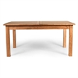 Aron Living Capri Extendable Dining Table in Walnut 5.3 ft