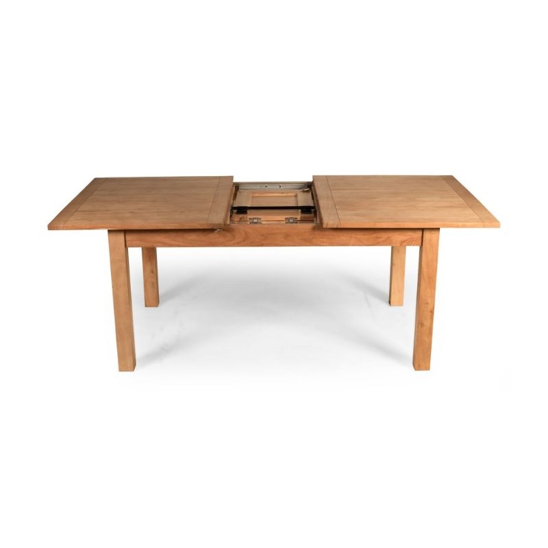 Aron Living Capri Extendable Dining Table in Walnut 5.3 ft