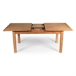 Aron Living Capri Extendable Dining Table in Walnut 5.3 ft