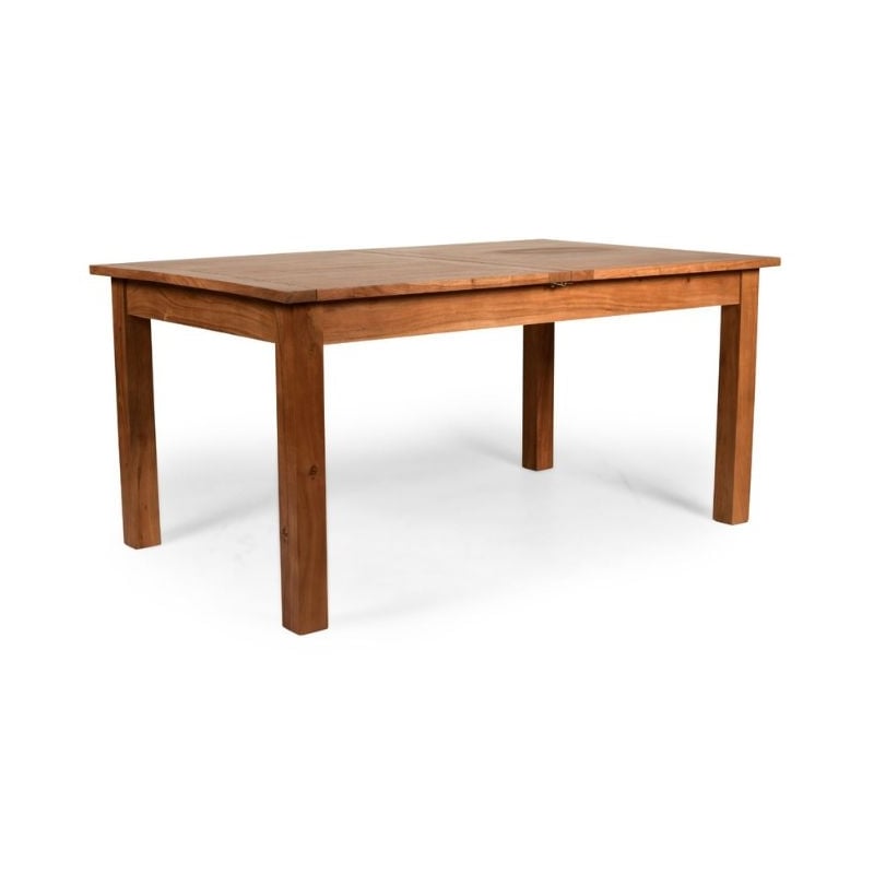 Aron Living Capri Extendable Dining Table in Oak 6.6 ft