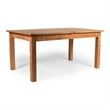 Aron Living Capri Extendable Dining Table in Walnut 6.6 ft