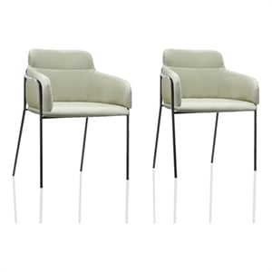 Uptown Modern Set of 2 Under Drawer on Rollers Steel and Metal Frame Seafoam